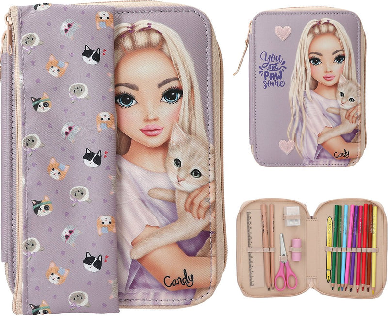 Depesche – Topmodel Basic Duo Federmäppchen – Kitty und Doggy