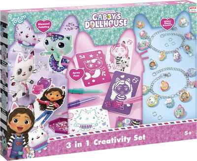 Gabbys Poppenhuis - 3in1 Kreativitätshandwerk Set