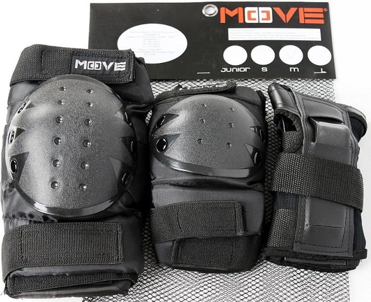 Bewegungsschutz-Set – 3er-Pack SR Basic – dreiteiliges Set mit Handgelenk-, Ellenbogen- und Knieschonern