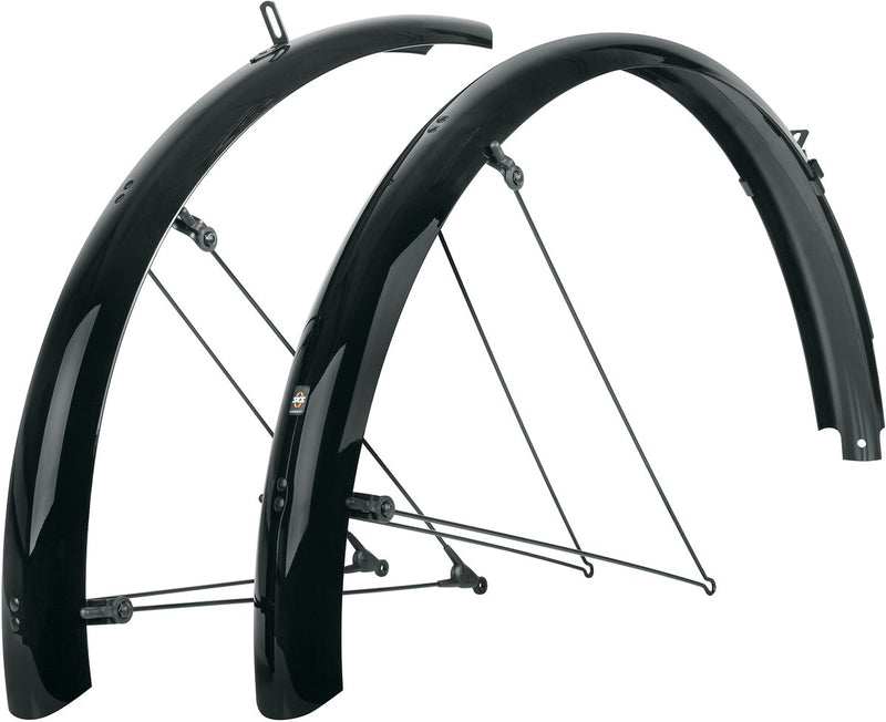 SKS Fender Set 27,5 29 Bluemels Basic 65mm schwarz