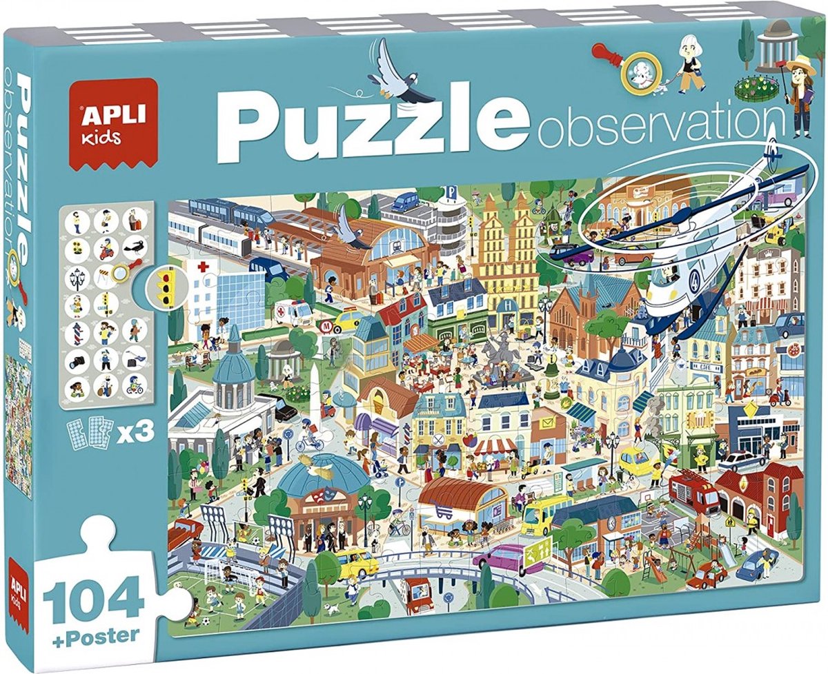 Apli Kids – Puzzle-Stadt suchen und finden
