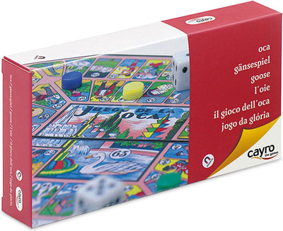 Geronimo Spiele Cayro - Gänsebrett - Reiseversion magnetisch - Brettspiel - 2-4 Spieler - geeignet ab 5 Jahren