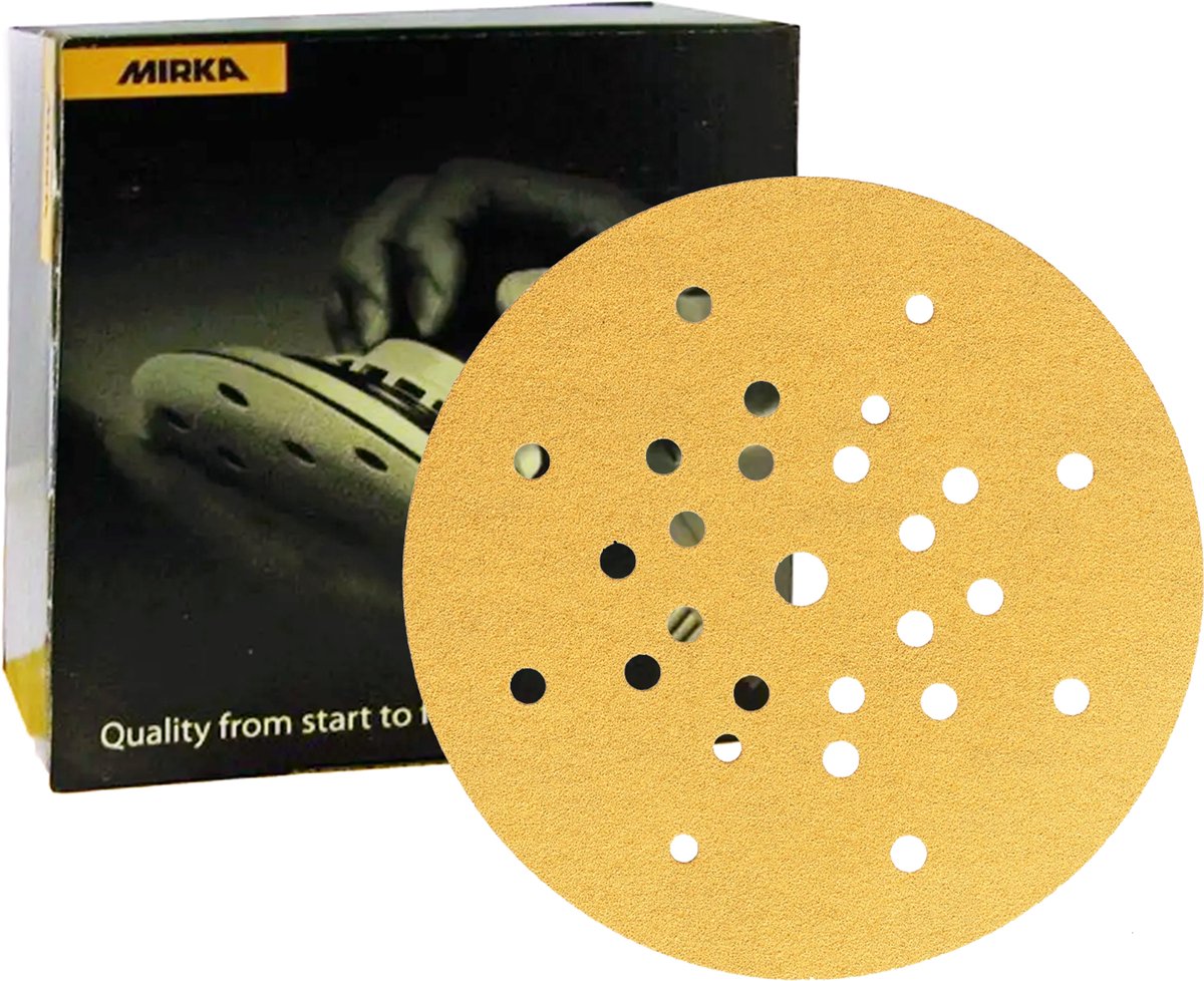 Mirka Gold-Schleifscheiben 225 mm mit 27 Löchern – S. 40