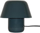 Leitmotiv Tischlampe Afan - Jeansblau - 20x20x19cm - skandinavisch