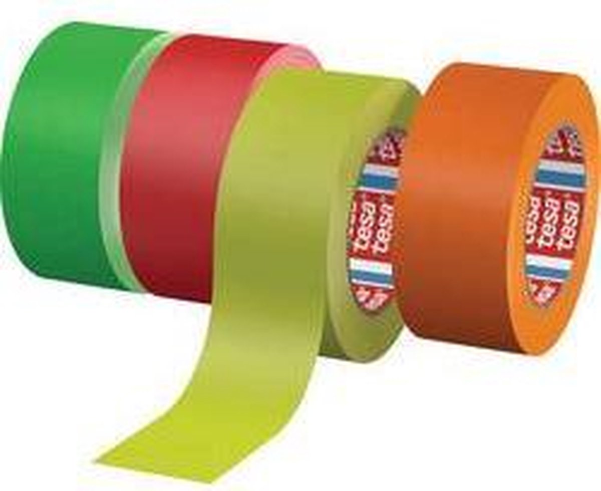 Tesa 04671-00051-10 Textilband Band 4671 neonpink (L x B) 25 m x 19 mm 1 Stück
