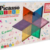 Selecta Picassotiles Geometrie - Magnetische Konstruktionsfliesen, 16dlg.