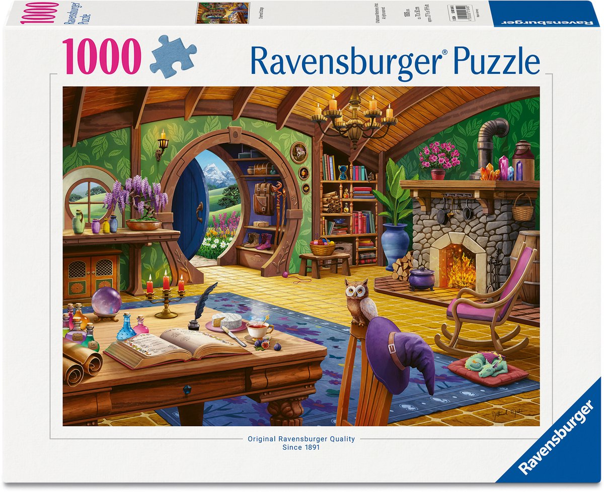 Ravensburger Puzzle „Charme Cottage“ – 1000 Teile.