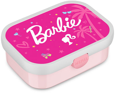 Mepal Lunchbox Campus – 750 ml – Lunchbox mit Fächern für Kinder – geeignet für 4 Sandwiches – Barbie