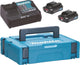 Makita Zubehör Starterset DC10SB + 2x BL1021B | im M-Box-Gehäuse - 197658-5