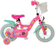 Barbie Kinderfahrrad – Mädchen – 12 Zoll – Pink – zwei Handbremsen