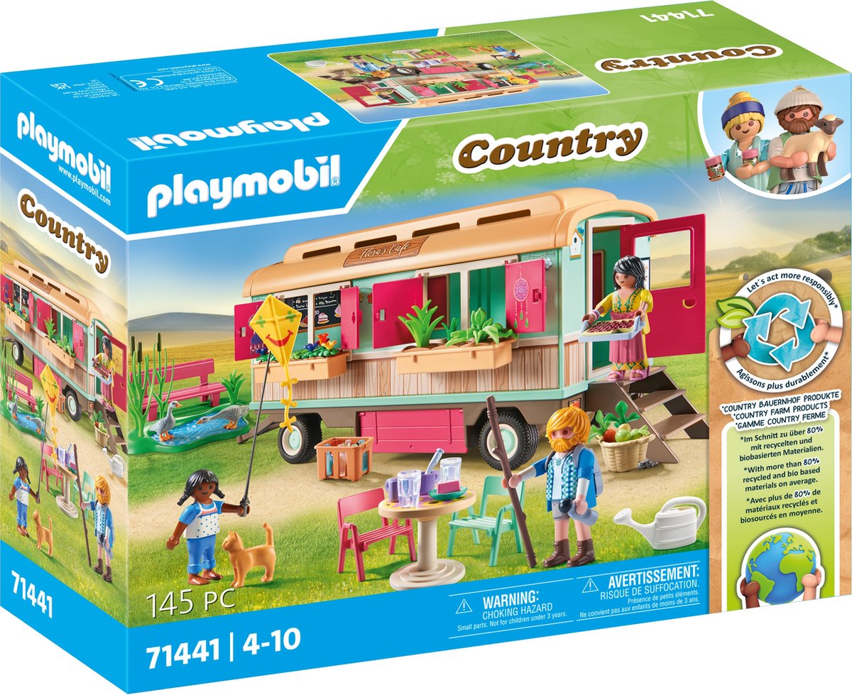 Playmobil Country Cosy Caravan Café