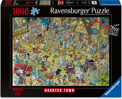 Ravensburger Puzzle Filmset Geisterstadt - 1000 Teile.