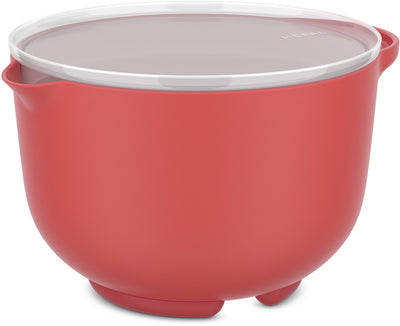 Mepal Rührschüssel mit Deckel Chef It – 1,5 l – Schüssel – mikrowellen- und spülmaschinenfest – Backutensilien – Koralle