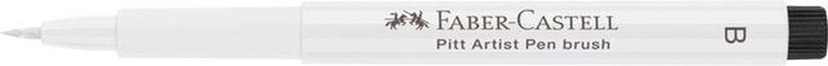 Faber-Castell Zeichenstift – Pitt Artist Pen – Pinsel – Weiß – FC-167401