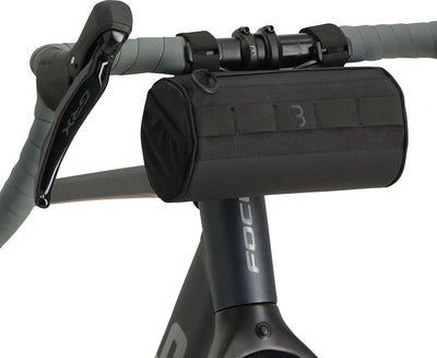 BBB Fahrradlenkertasche Rennrad Gravelbike 1,5 Liter – wasserdichter Reißverschluss – abnehmbare Lenkertasche Fahrrad – Bikepacking-Taschen – Barrelpack BSB-151M