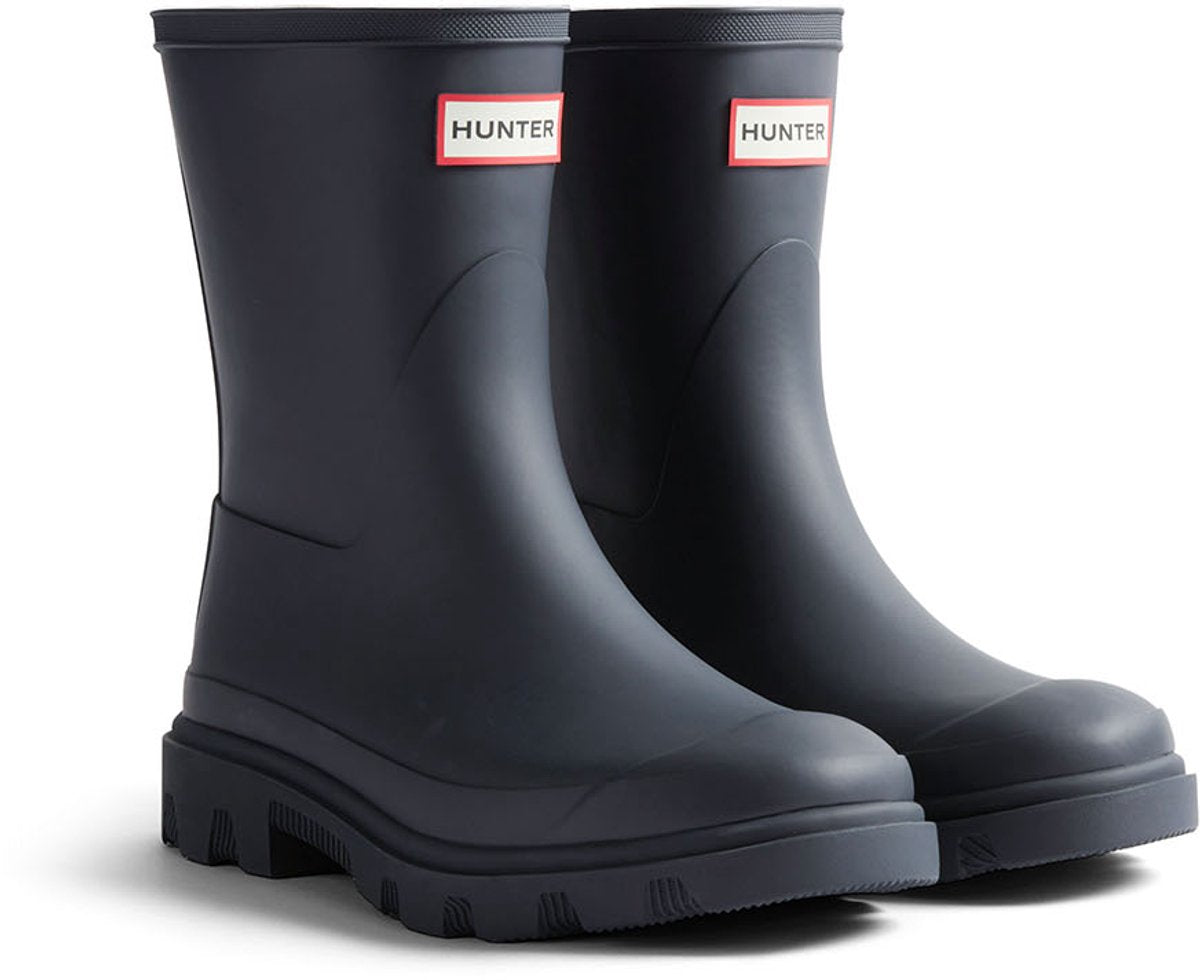 Hunter Downpour Short Boot Unisex-Regenstiefel – dunkelblau