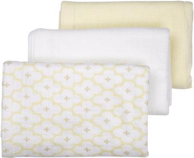 Lodger Pucktuch – 3 Stück – 70 x 70 cm – Matcha-Butter