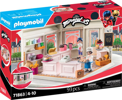 Playmobil Miraculous: Französische Bäckerei 71863