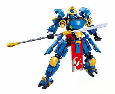 Sluban-Krieger, blaue Samurai (m38-b1312)