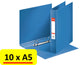 Esselte Ringbinder Vivida A5 2r PP 25mm blau - 10 Stück