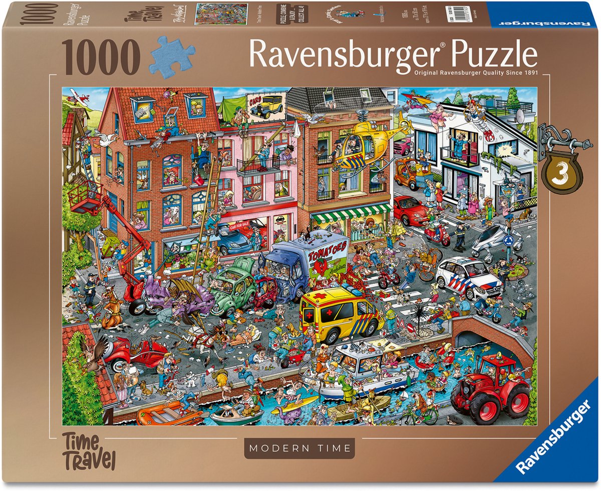 Ravensburger Puzzle Zeitreise 3 Moderne Zeiten - 1000 Teile.