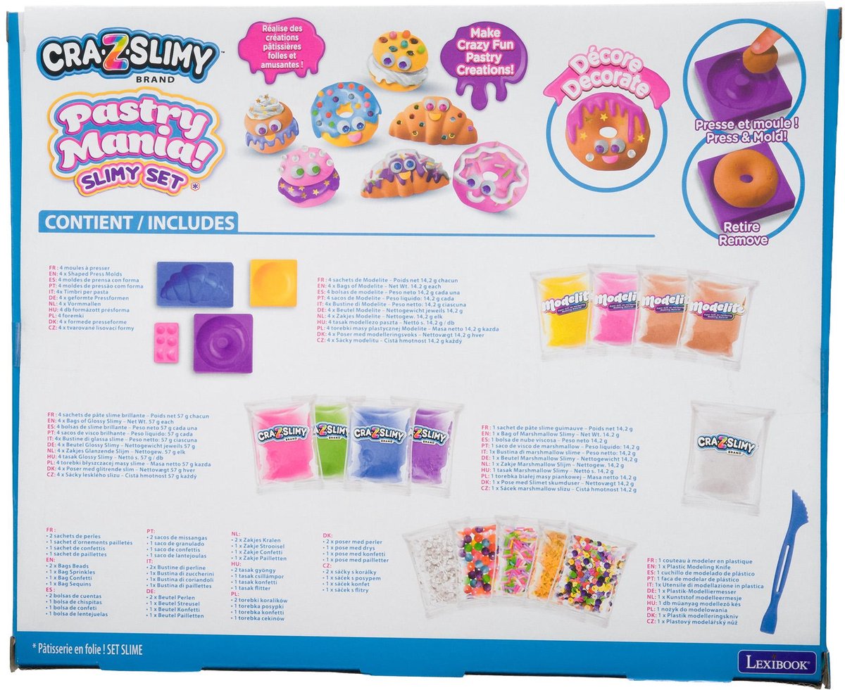 Lexibook cra-z-slimy pastry mania