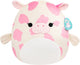 Jazwares Squishmallows Kuscheltier Plüsch – Mondy, die rosa gefleckte weiße Seekuh – 40 cm