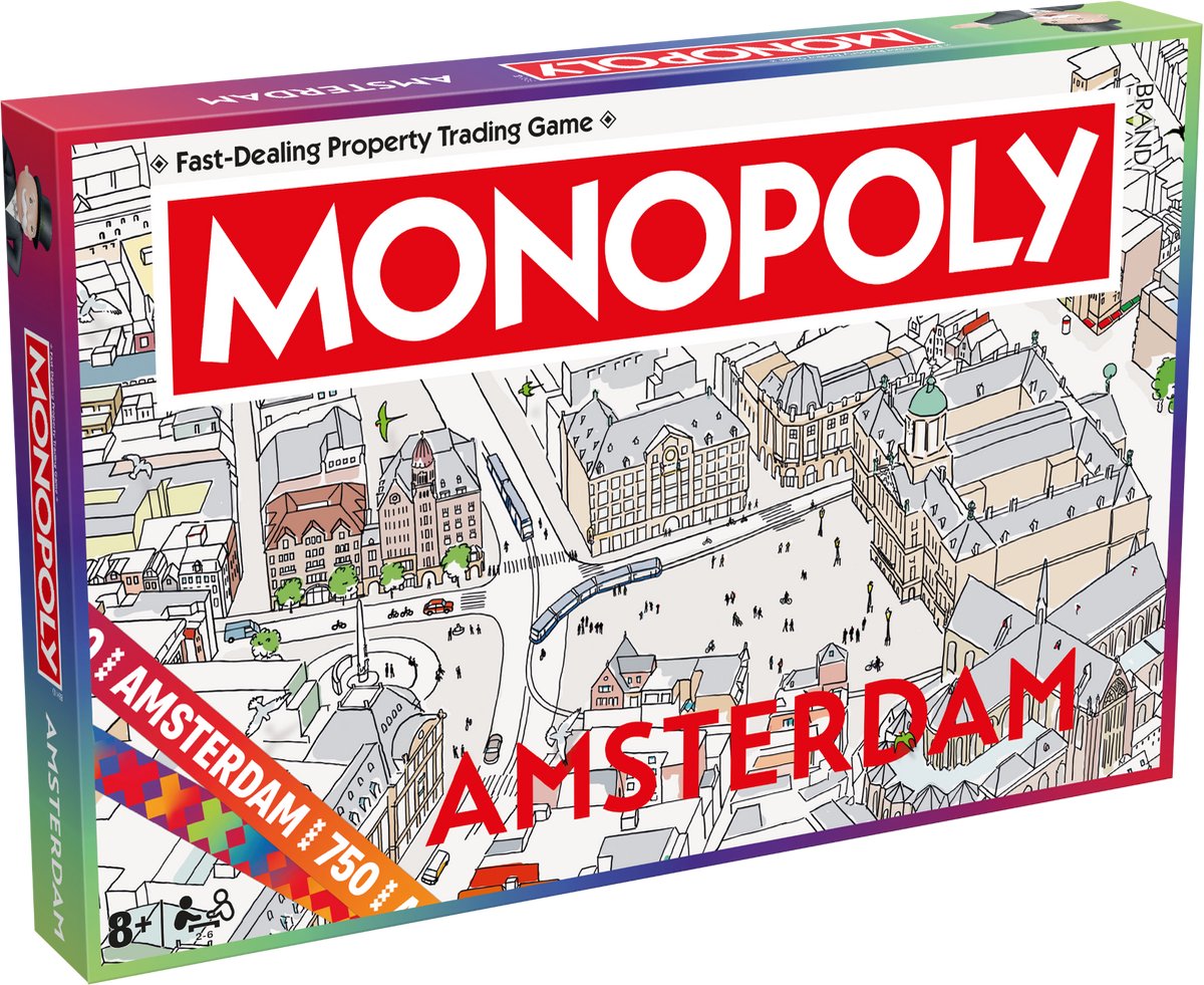 Identitätsspiele Monopol Amsterdam 750 Jahre – limitierte Auflage – de