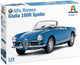 Italeri Modellbausatz Militärfahrzeuge – 3668 Alfa Romeo Giulia 1600 Spider – Auto aus Kunststoff – 1:24 – Modellbau