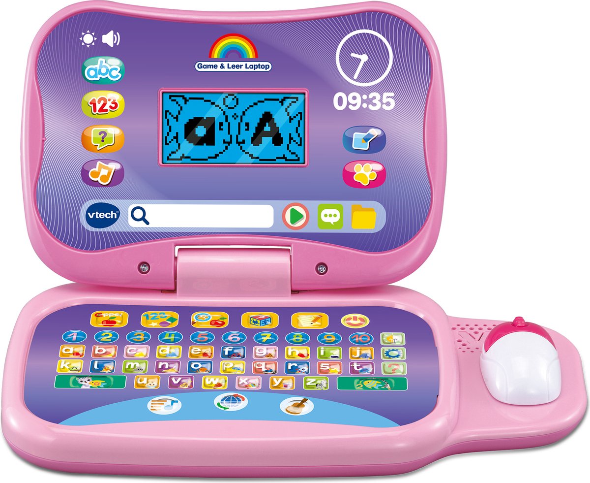 VTech -Spiel und Leder -Laptop Pink
