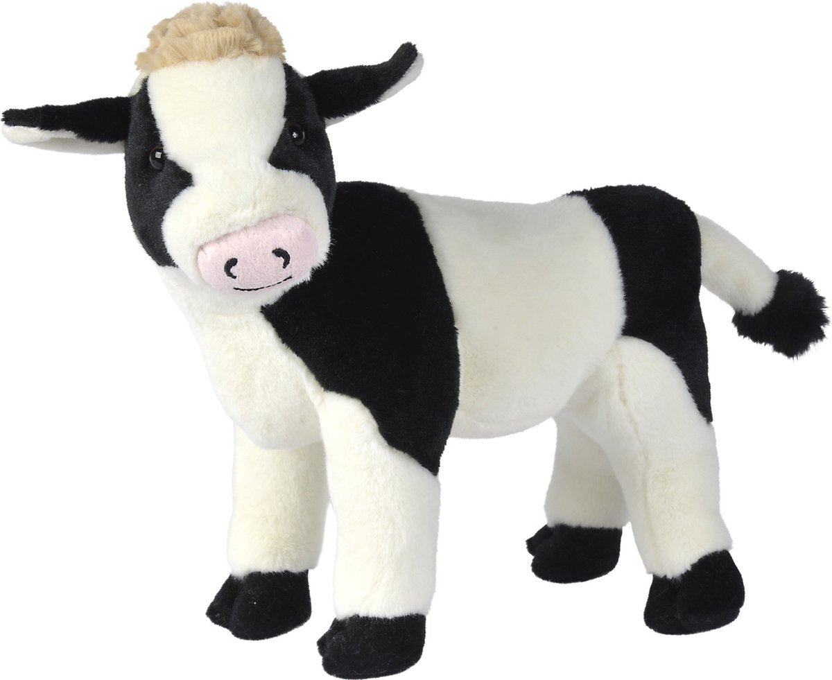 Simba Toys Plüsch-Nicotoy-Kuh – weiches Plüsch-Kuscheltier von 28 cm – recycelte Füllung