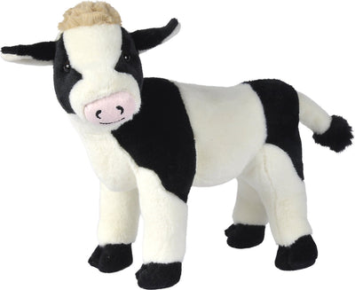 Simba Toys Plüsch-Nicotoy-Kuh – weiches Plüsch-Kuscheltier von 28 cm – recycelte Füllung