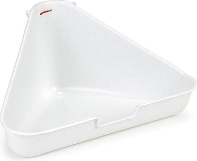 Beeztees Kaninchen-Toiletten-Pip – Nagetier – Kunststoff – weiß – 35 x 20 x 17 cm
