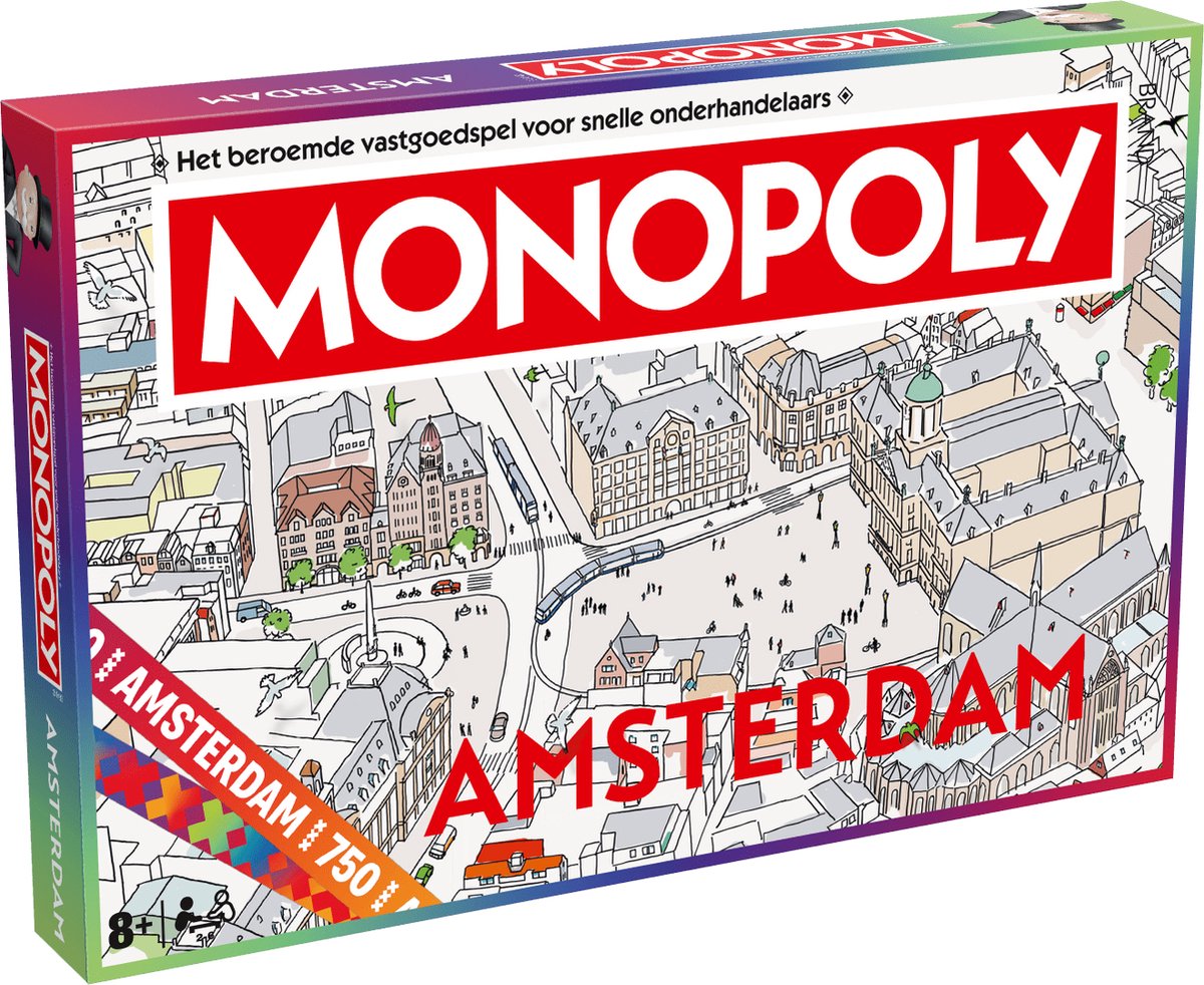 Identitätsspiele-Monopol Amsterdam
