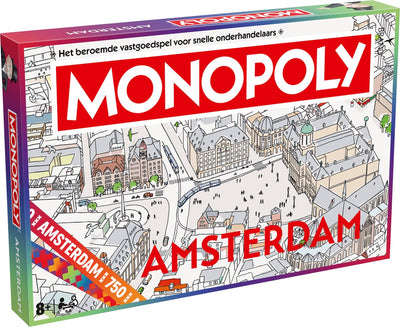 Identitätsspiele-Monopol Amsterdam