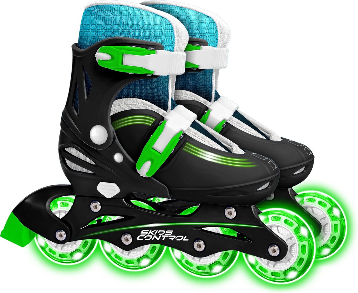 Inline-Skates Hardboot einstellbare Schwarzgröße 30-33