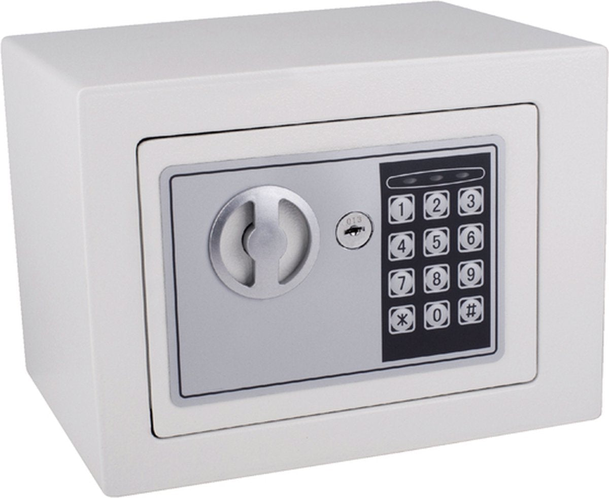 Pavo Safe Mini 230x170x170mm elektronisch weiß