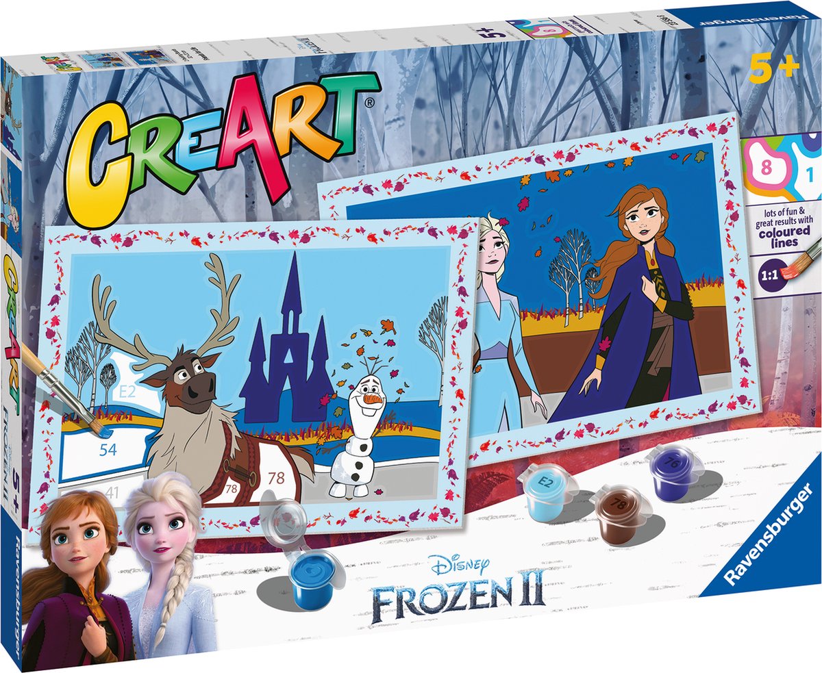 Ravensburger Kreart Painting bei Number Frozen 2