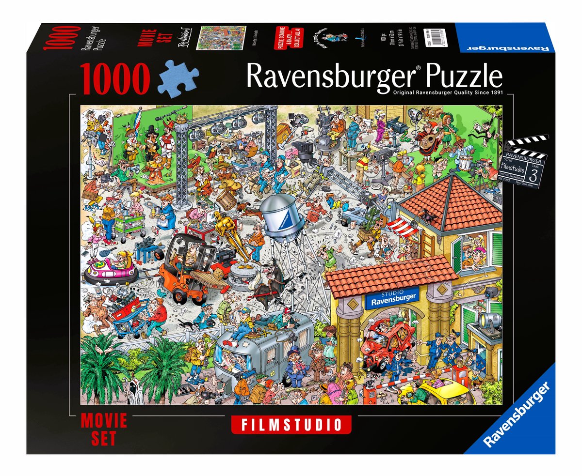 Ravensburger Ray's Comic-Serie – Filmset 3 – Filmset – 1000-teiliges Puzzle