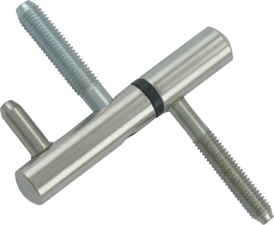 Starx Axa gebohrtes Scharnier Holz Nickel 75x14 11771037ot - 2 Stück