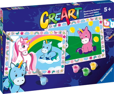 Ravensburger Kreart Gemälde bei Song Blije Unicorns