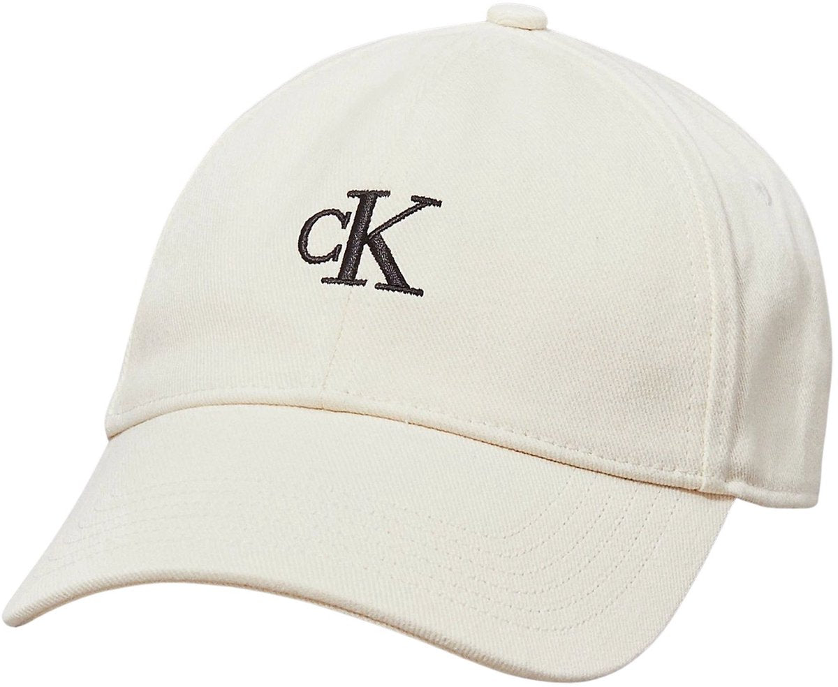 Kappe mit Logo von Calvin Klein aus Baumwolltwill