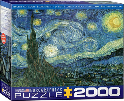 Eurographics – Die sternenklare Nacht – Vincent Van Gogh – 2000 Teile 97×68 cm (B×H) – Kunstpuzzle