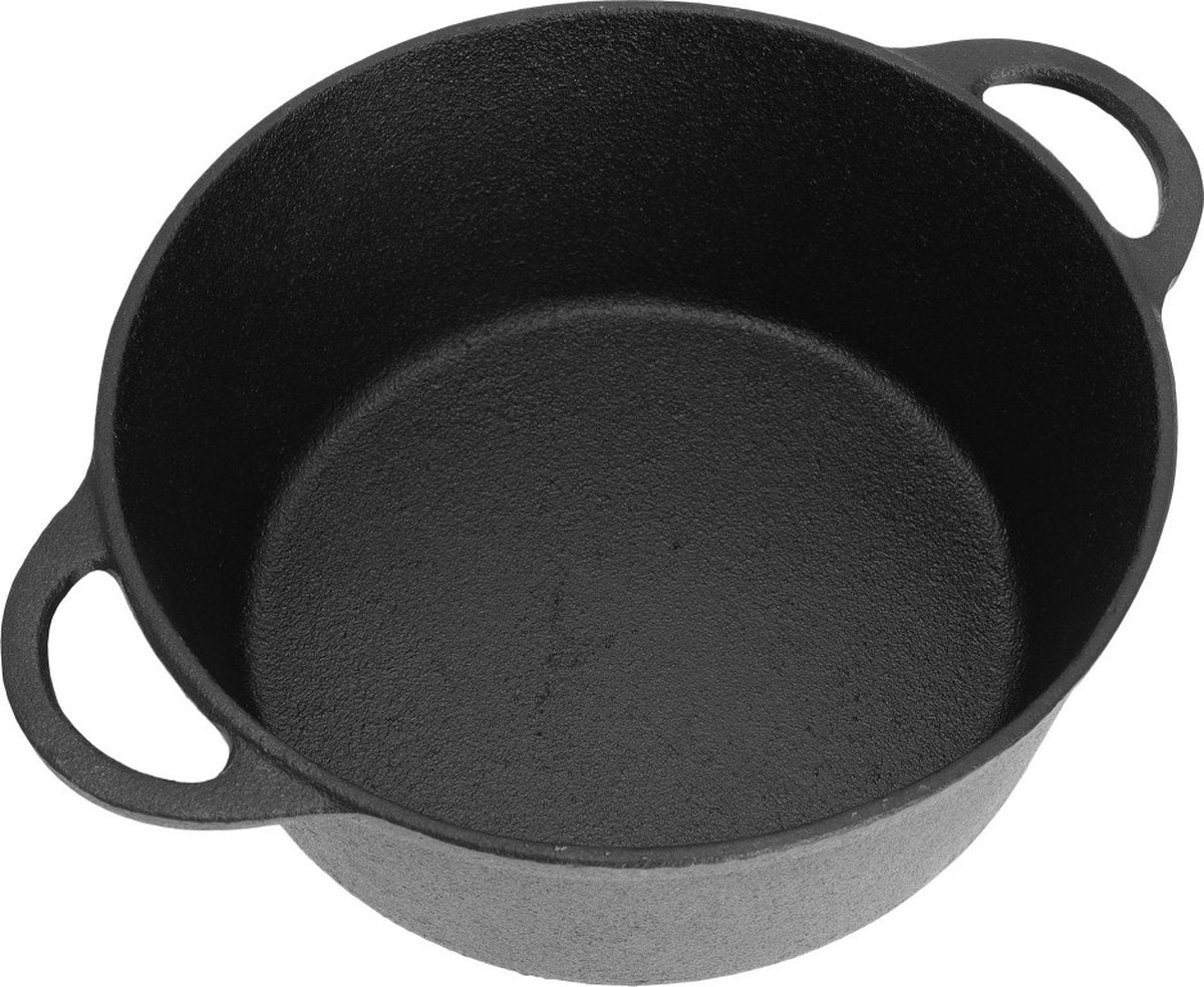 Kinghoff 2253 Kochtopf – ø 21 cm – Gusseisen – alle Wärmequellen