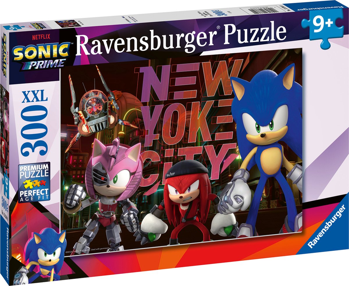 Ravensburger - Sonic Prime Puzzle XXL 300st.