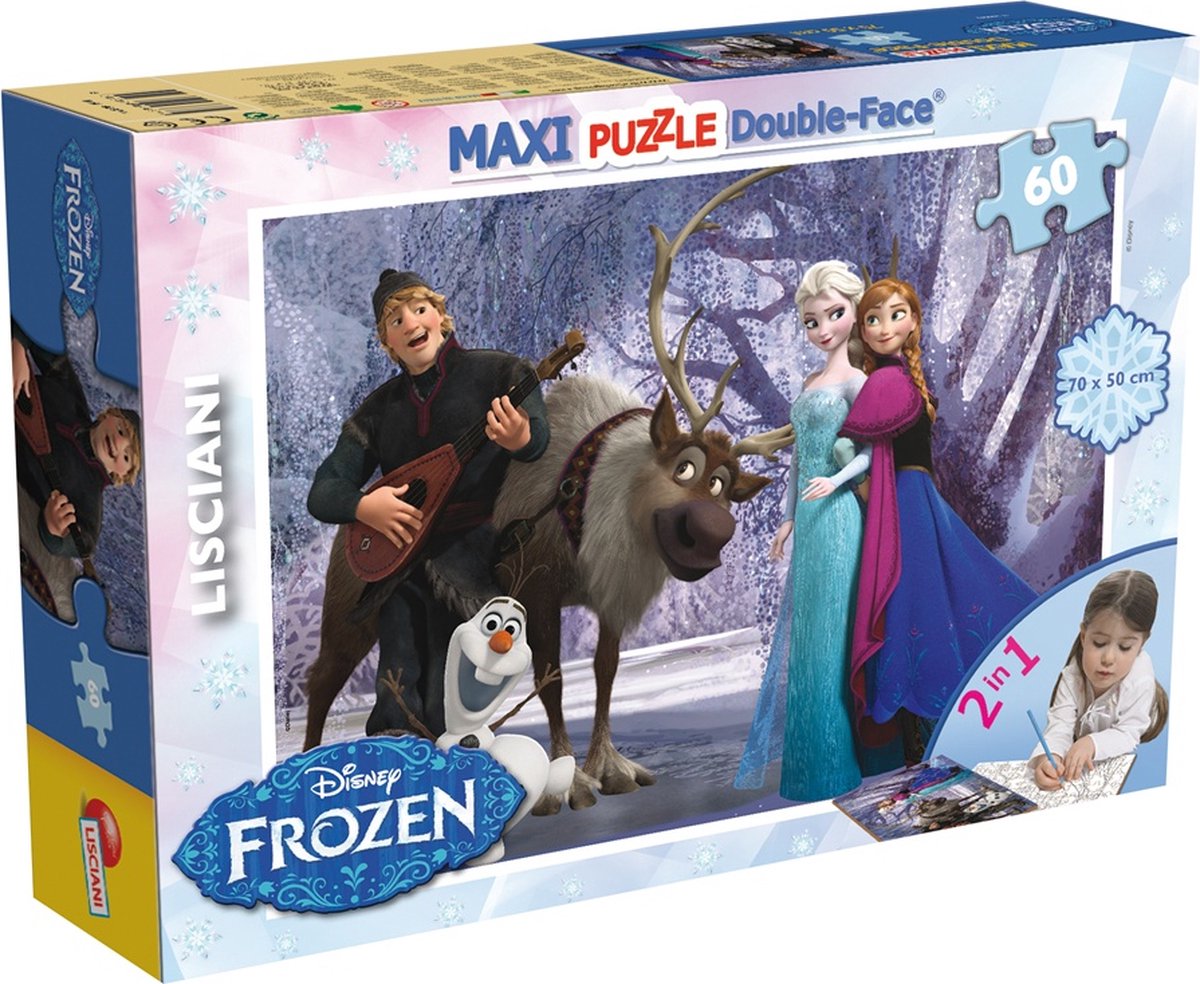 Lisciani Disney Puzzle DF Maxi Floor 60 Frozen Musik und Spaß