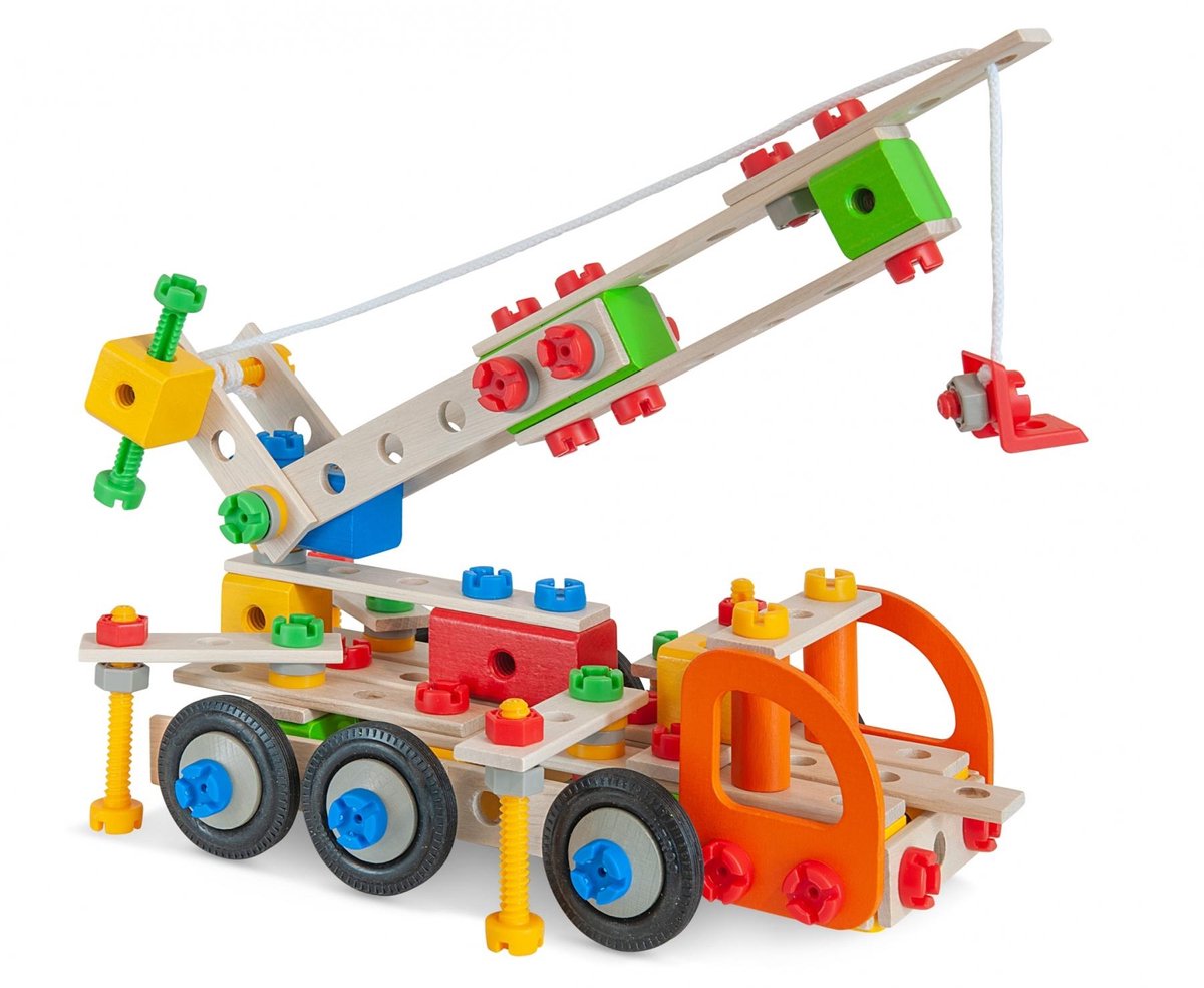 Eichhorn Constructor 4in1 Crane Truck, 170dlg.