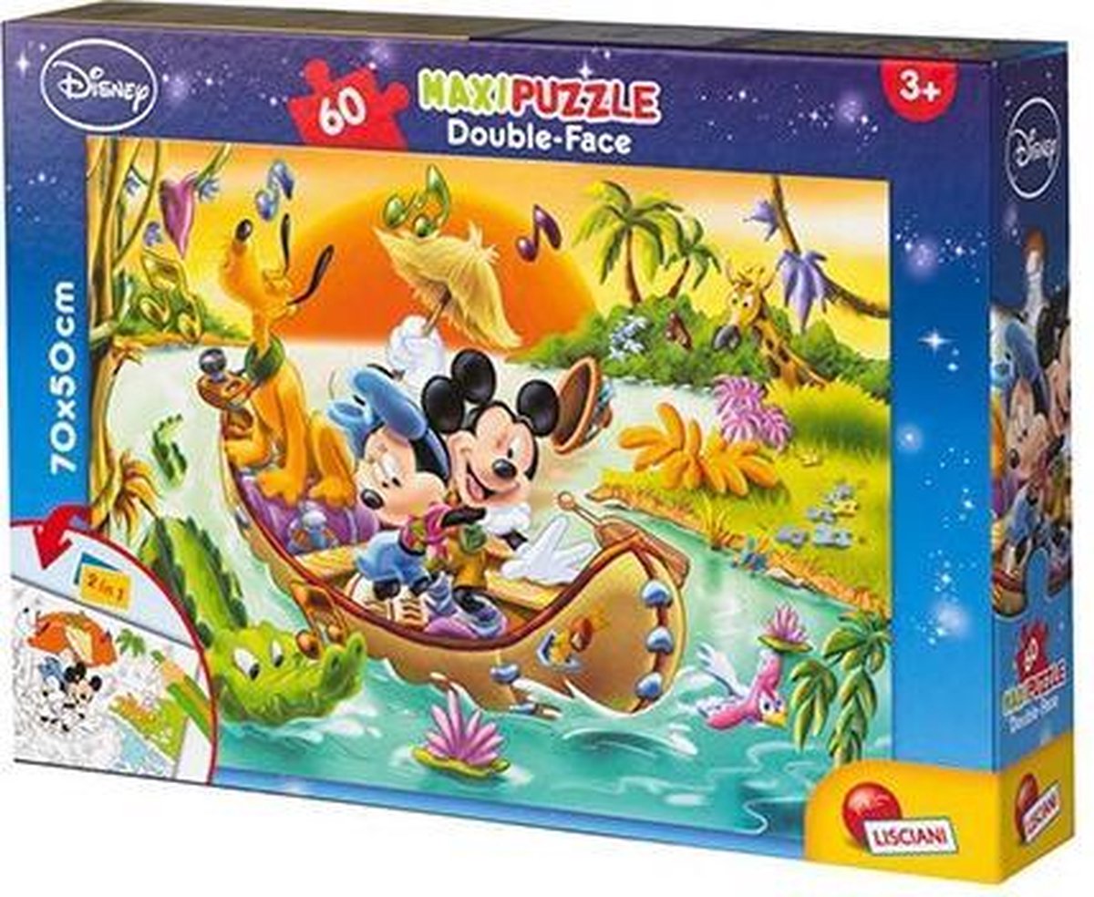 Lisciani Disney Puzzle DF Maxi Boden 60 Mickey