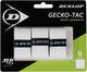 Dunlop – Griff – Gecko-Tac Ogrip mit 3 Stück Blister, Unisex-Griff – Weiß