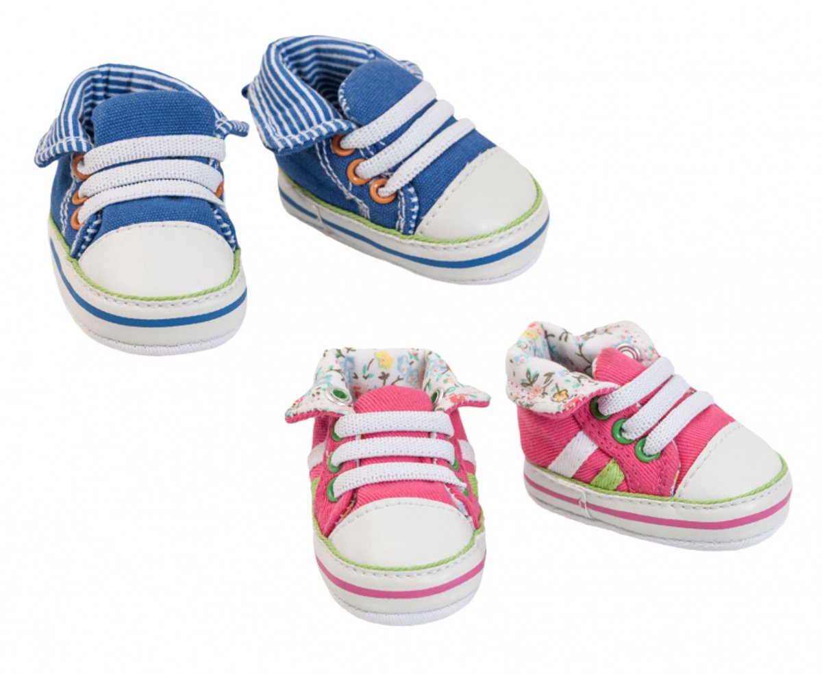 Puppenschuhe Turnschuhe rosa, 38-45 cm